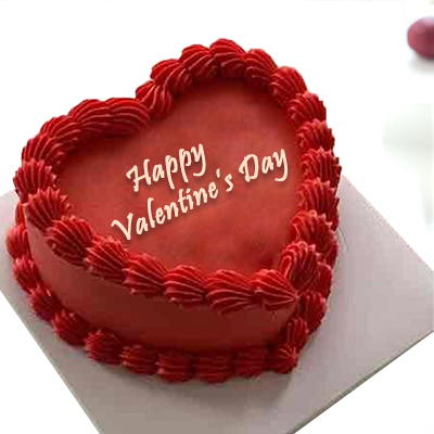 "Heart shape Red Velvet cake - 1kg - Click here to View more details about this Product